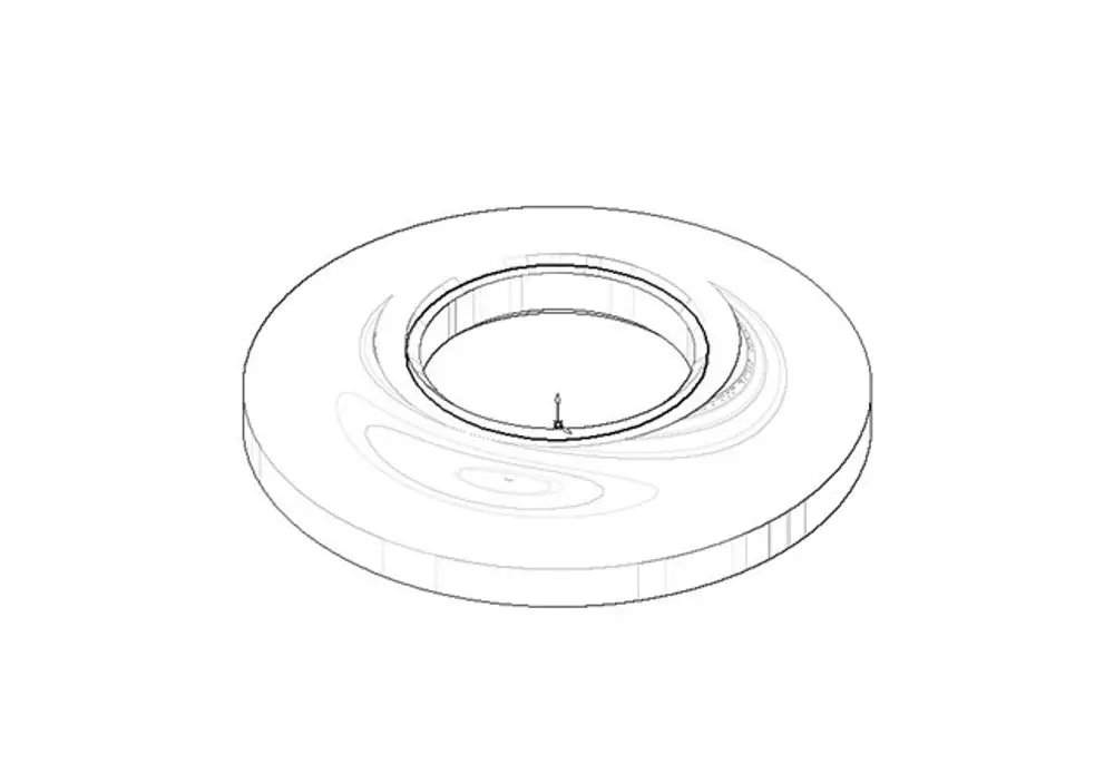 DORNBRACHT Rosette ERSATZTEILE 092701001 3/4'' Chrom, 092701001-00 Galeriebild 1